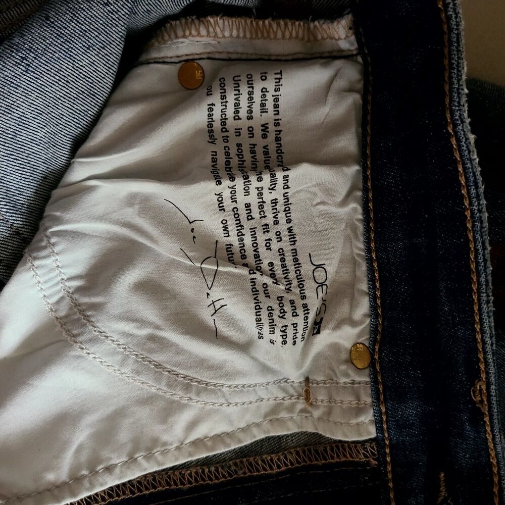 Joe's Jeans Women's High Rise Size 28 Flawless The Charlie Metallic - Picture 15 of 16